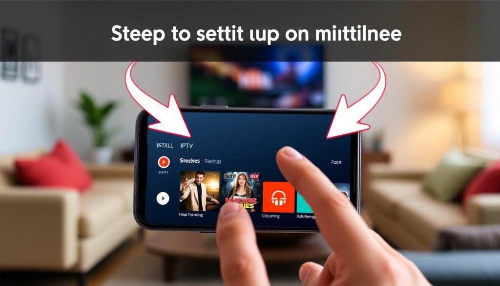 خطوات إعداد iptv على الهواتف الذكية