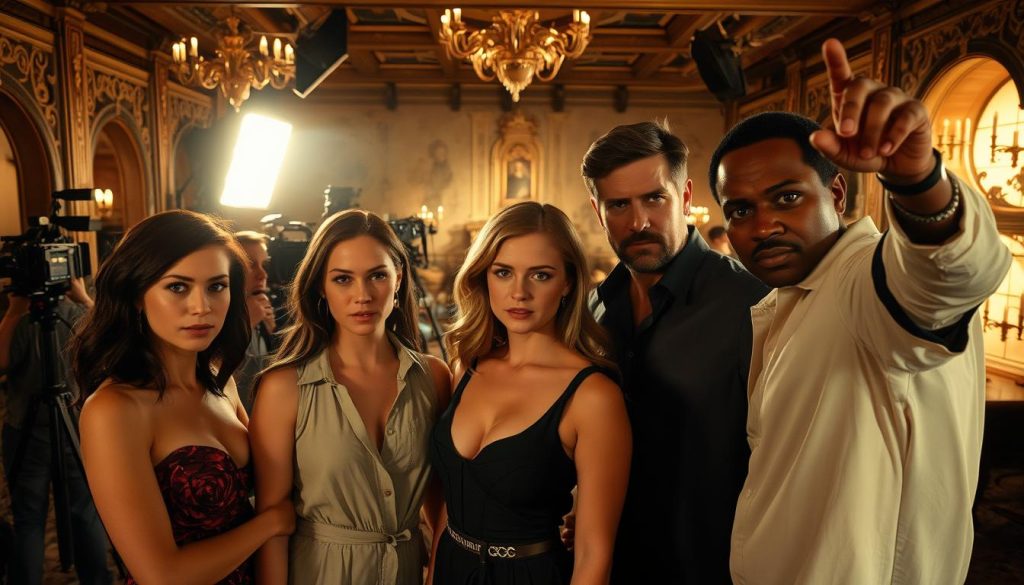 أبطال وتفاصيل الإنتاج