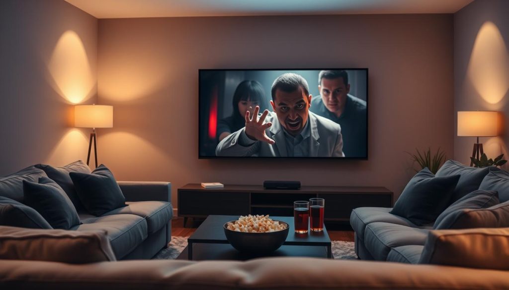 تجربة مشاهدة الأفلام