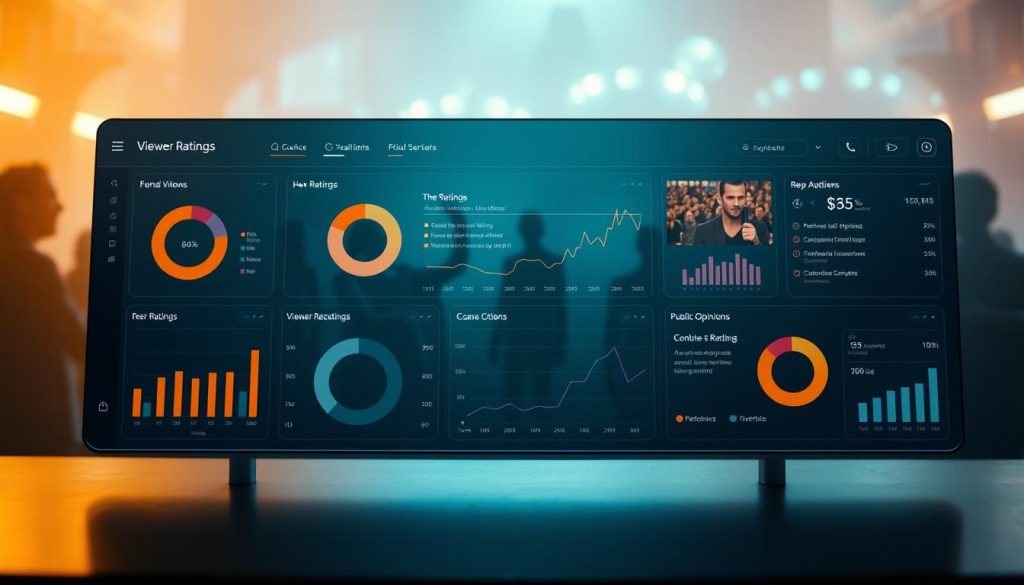 تحليل تقييمات المشاهدين