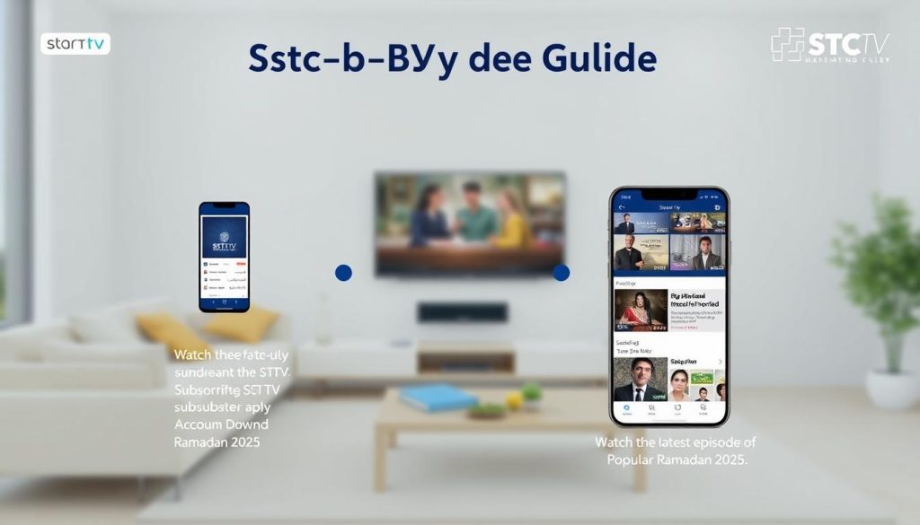 خطوات الاشتراك عبر stc tv