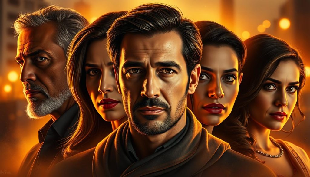 أبطال المسلسل وأدوارهم البارزة