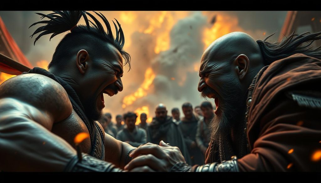 الصراعات في مسلسل الشرقي والغربي