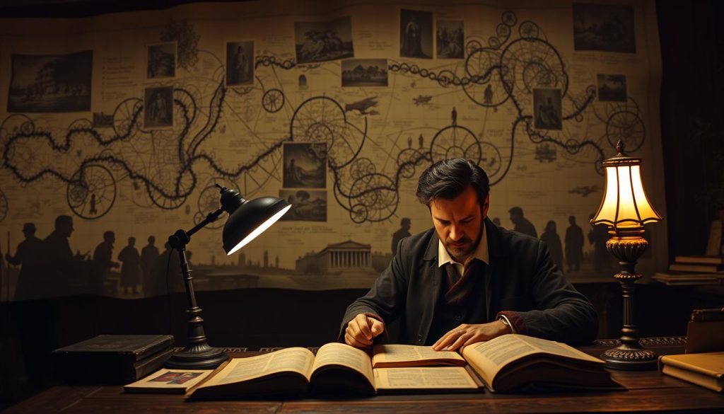 تحليل أحداث الماضي وتطور السرد