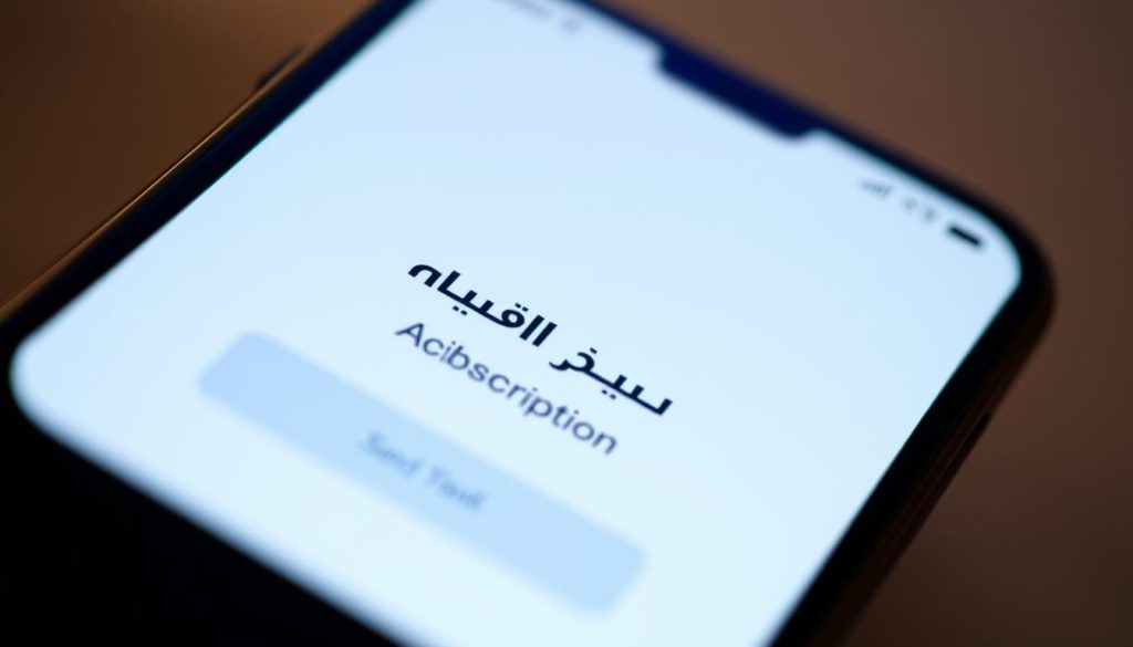 تفعيل الاشتراك