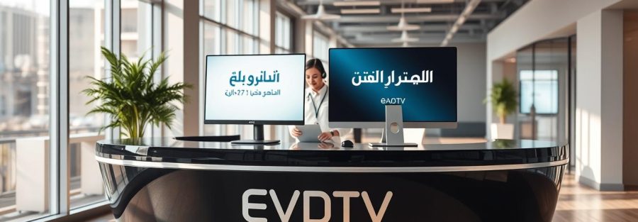 خدمة زبائن evdtv متوفرة 24/7