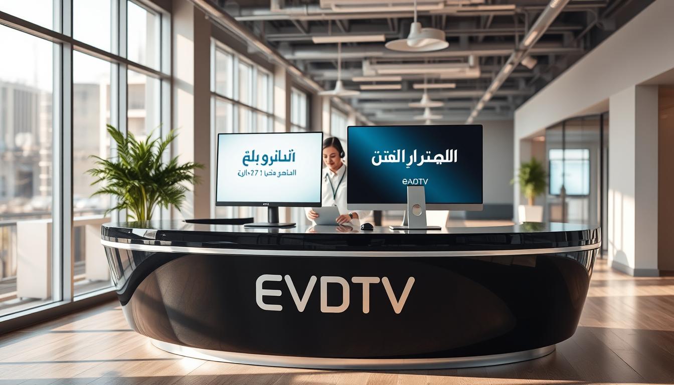 خدمة زبائن evdtv متوفرة 24/7