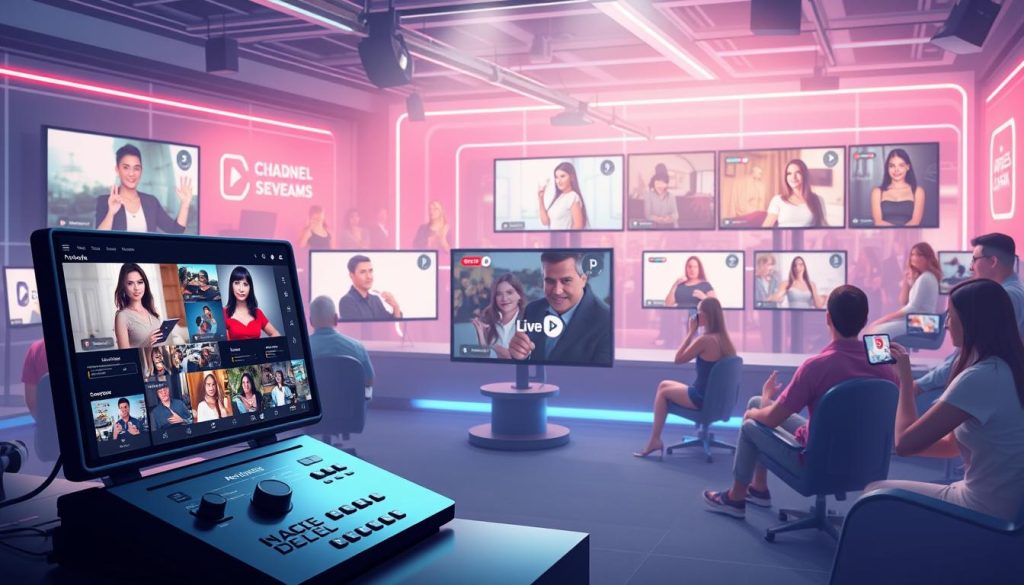 قنوات البث المباشر