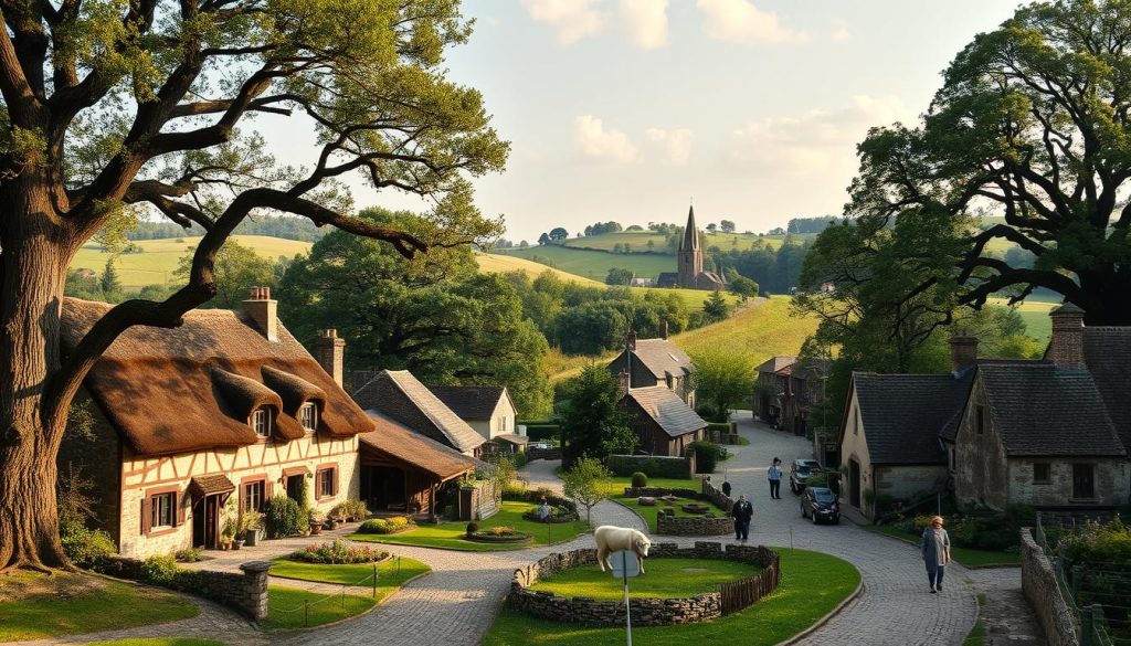 قَريَة ريفية قَريَة ريفية