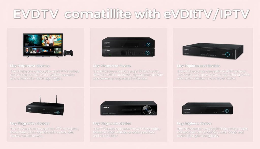 اجهزة متوافقة مع evdtv