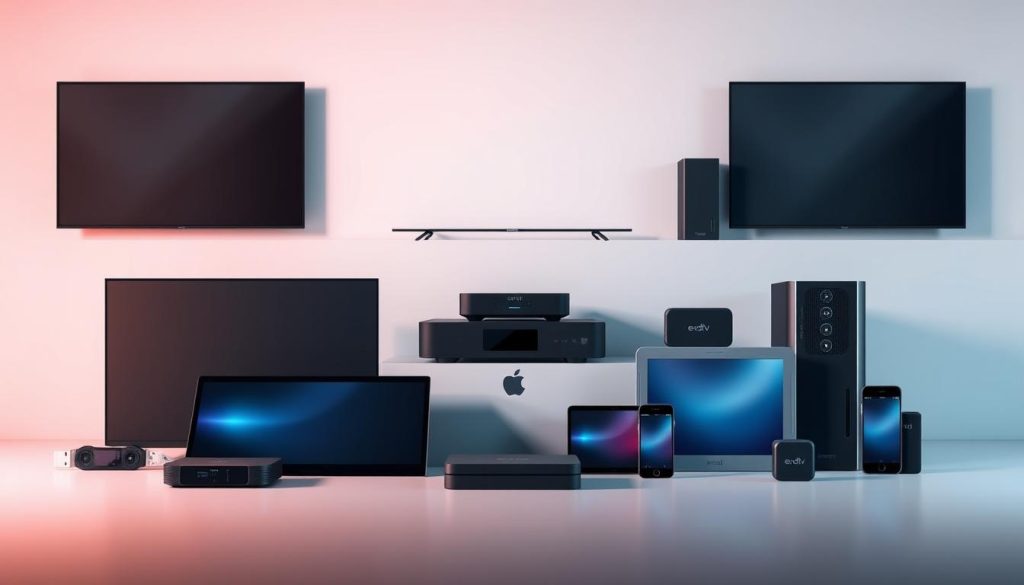 الأجهزة المتوافقة مع EVDTV