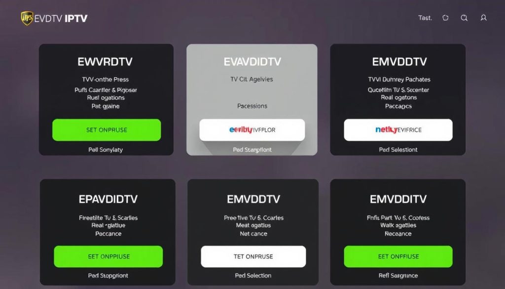 باقات اشتراك EVDTV IPTV