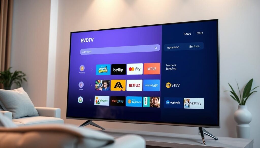 IPTV app for smart TV