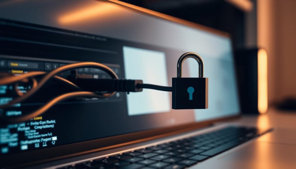 إنشاء اتصال آمن بالخادم