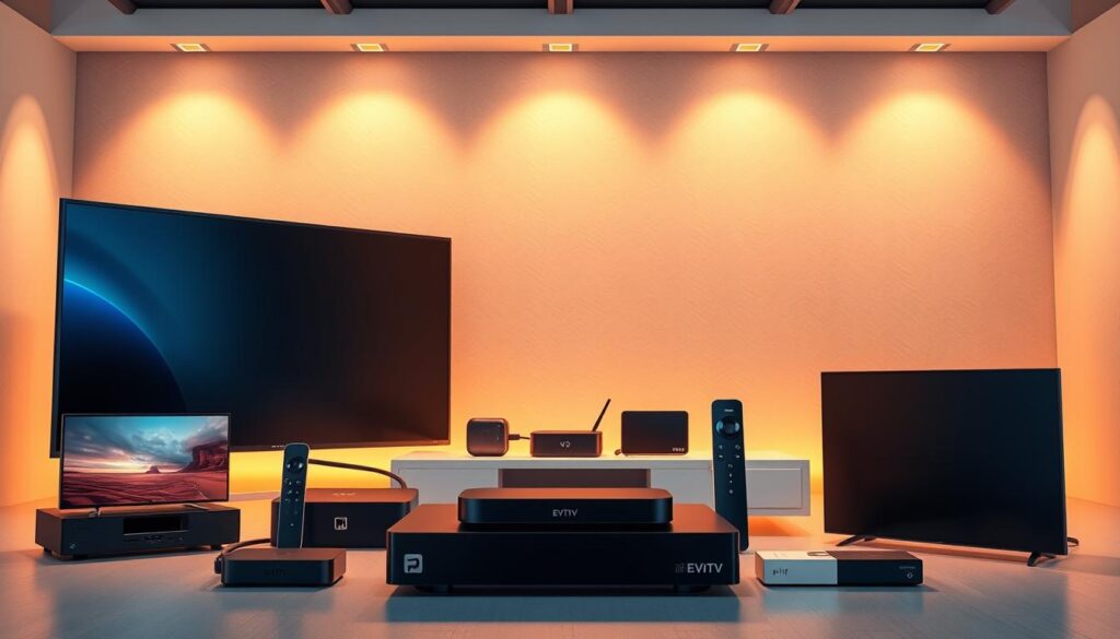 الأجهزة المدعومة مع EVDTV