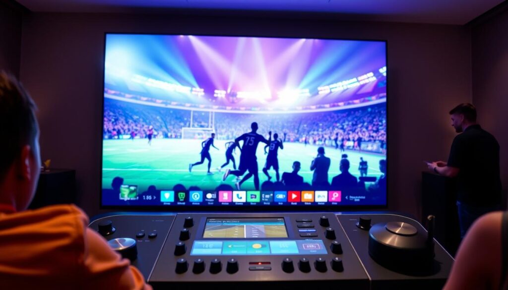 البث المباشر للرياضة والترفيه