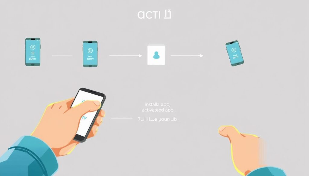 تثبيت التطبيق