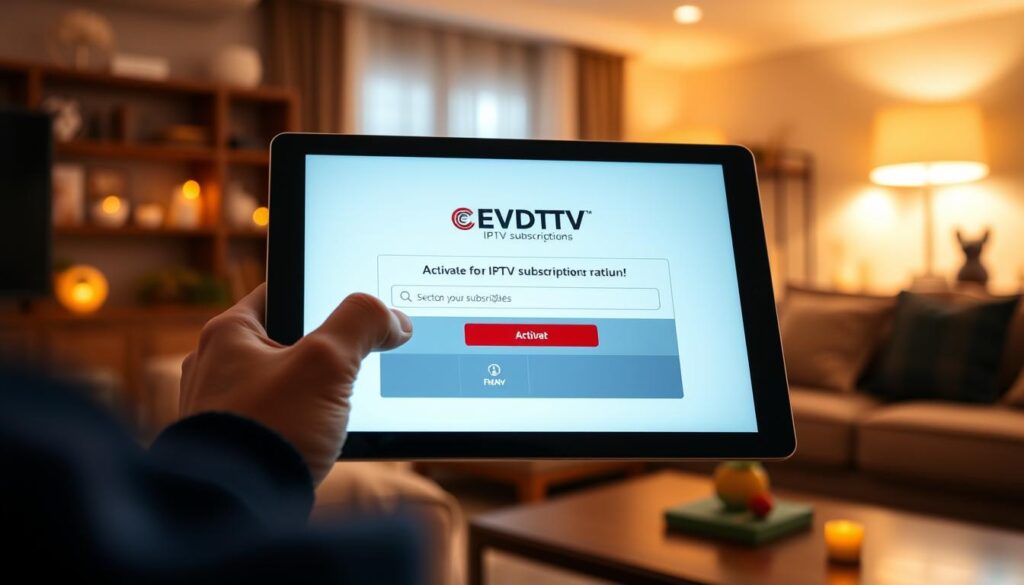 تفعيل اشتراك IPTV