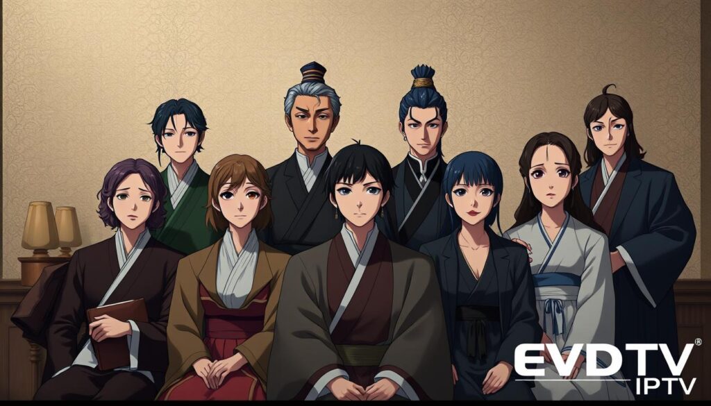 طاقم العمل والشخصيات الرئيسية