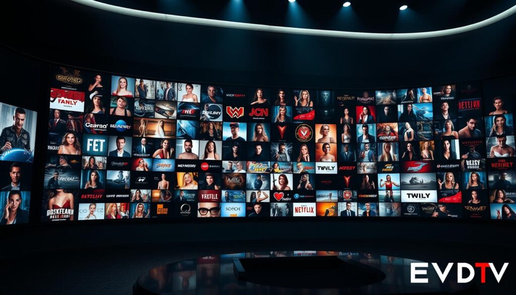 مجموعة واسعة من القنوات