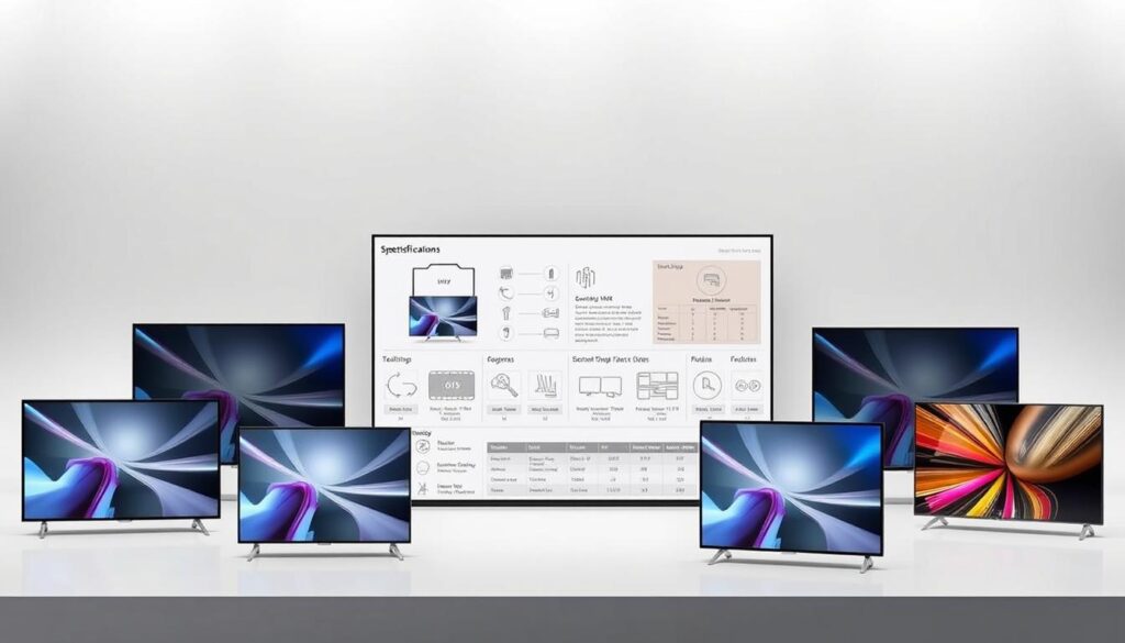 مقارنة مواصفات الشاشات الذكية