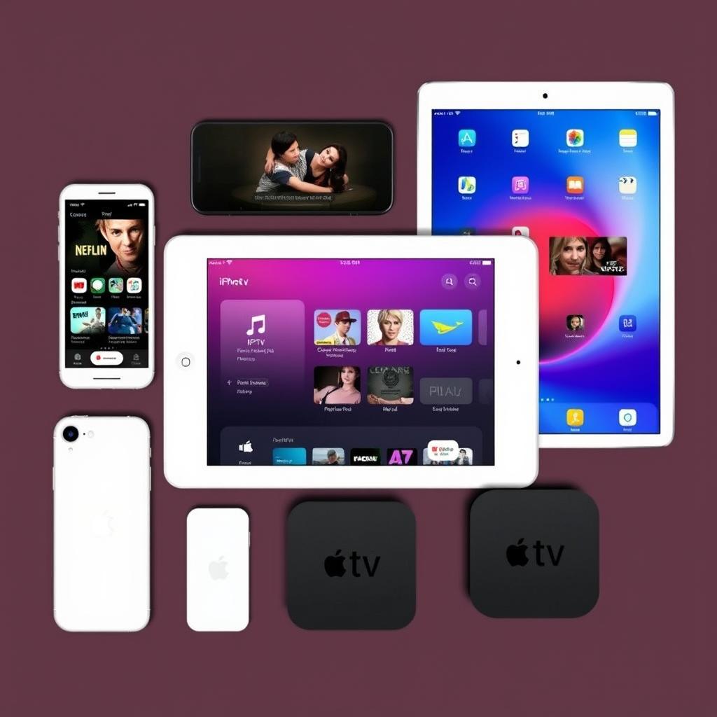 أجهزة آبل المتوافقة مع EVDTV IPTV للبالغين +18