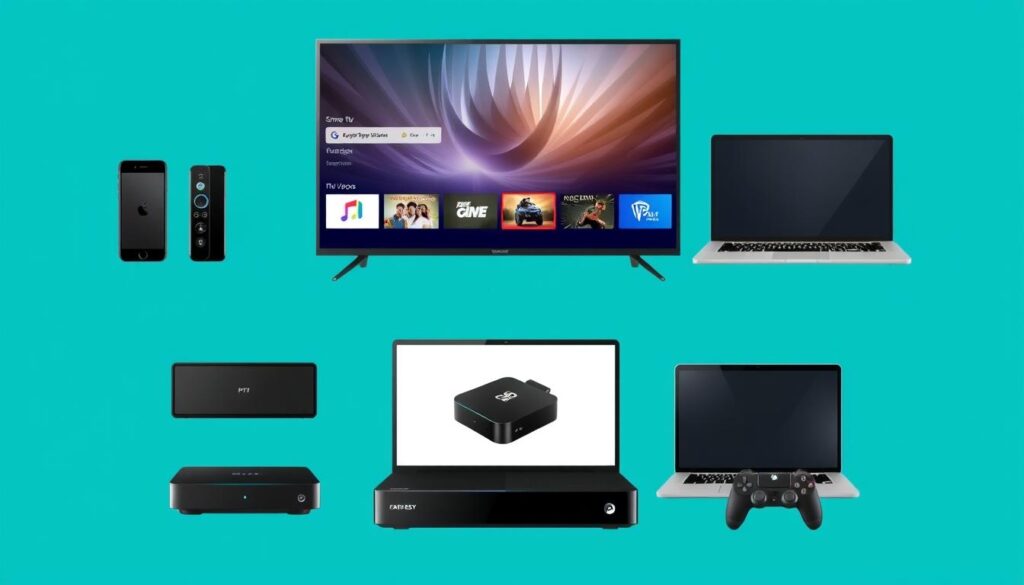 الأجهزة المتوافقة مع خدمة EVDTV IPTV للبالغين +18