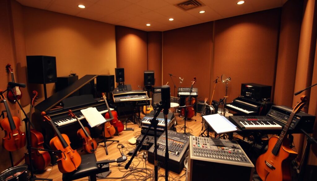 الأداء الصوتي والموسيقى