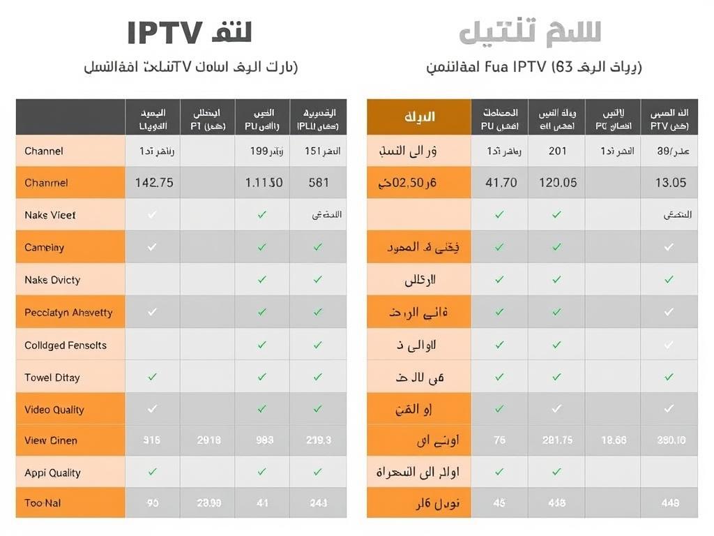 مقارنة بين خدمات IPTV للبالغين +18 المختلفة