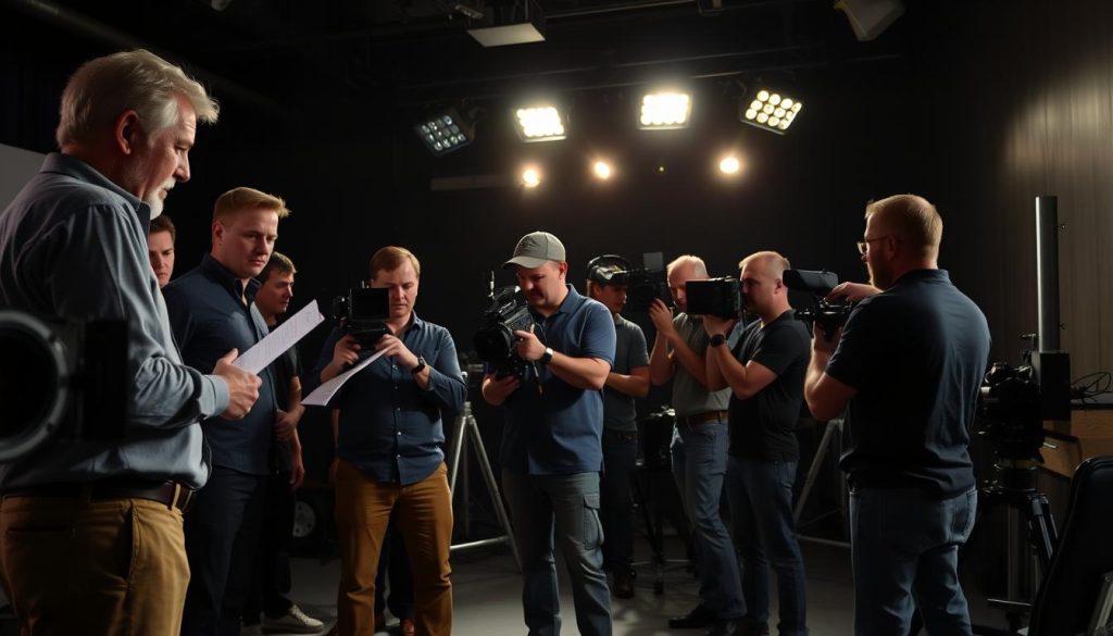 طاقم العمل في الحلقة الخامسة