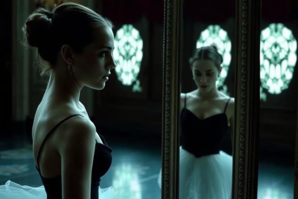 مشهد من فيلم البجعة السوداء (Black Swan) الذي يوصي به أطباء نفسيون