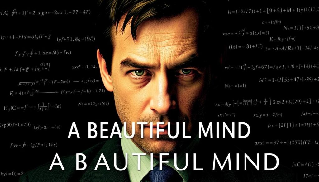 ملصق فيلم عقل جميل (A Beautiful Mind) الذي يوصي به أطباء نفسيون
