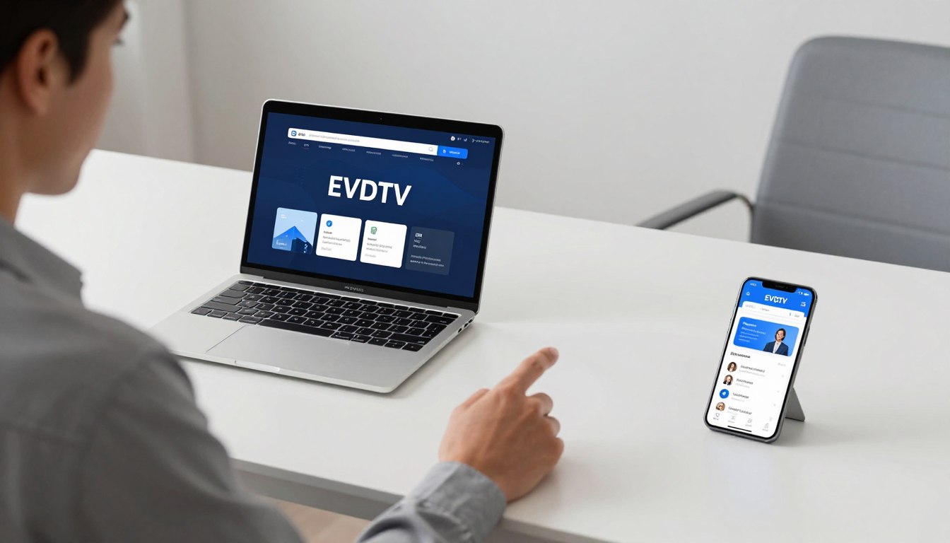 EVDTV طريقه التشغيل على مختلف الاجهزة