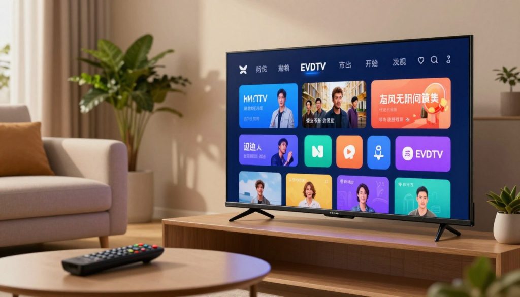 إعداد EVDTV على تلفزيون ذكي Smart TV