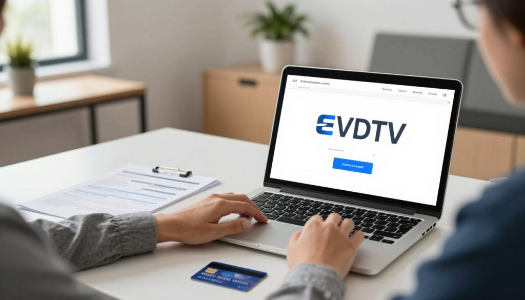 أمان الدفع في اشتراك EVDTV