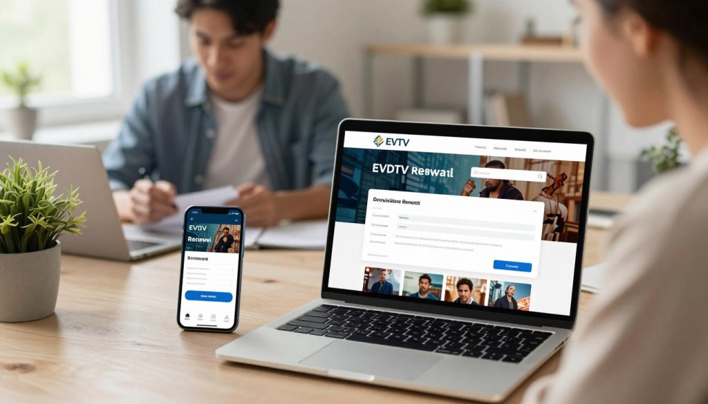 تجديد اشتراك EVDTV